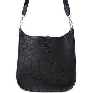Hermes Evelyn PM Shoulder Bag Black